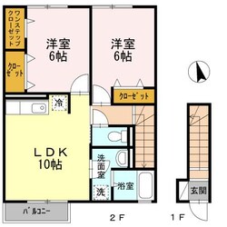 アンベリールの物件間取画像